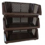 АКЦІЯ 8006 Етажерка універсальна 3 секції Полімерагро #