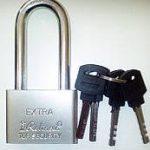 Замок Ролінсон з довгою дужкою 60мм