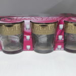 Стакан скло низький 6в1 золото "Класико"