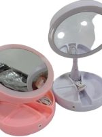 LED 18 Дзеркало на ніжці кругле