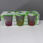 Стопка (6шт) кольорове дно