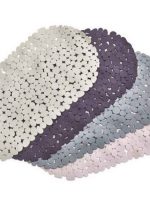 GP-130 Коврик силіконовий в ванну 34*68см STONE