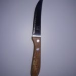 4066 Ніж деревяна ручка №4