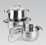 Набір каструль 6пр. MR-2120-6L (1,5л;3л;5л) Maestro
