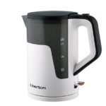 Ел.чайник LEK-1709  1,7л чорний з білим 2000ВТ LIBERTON