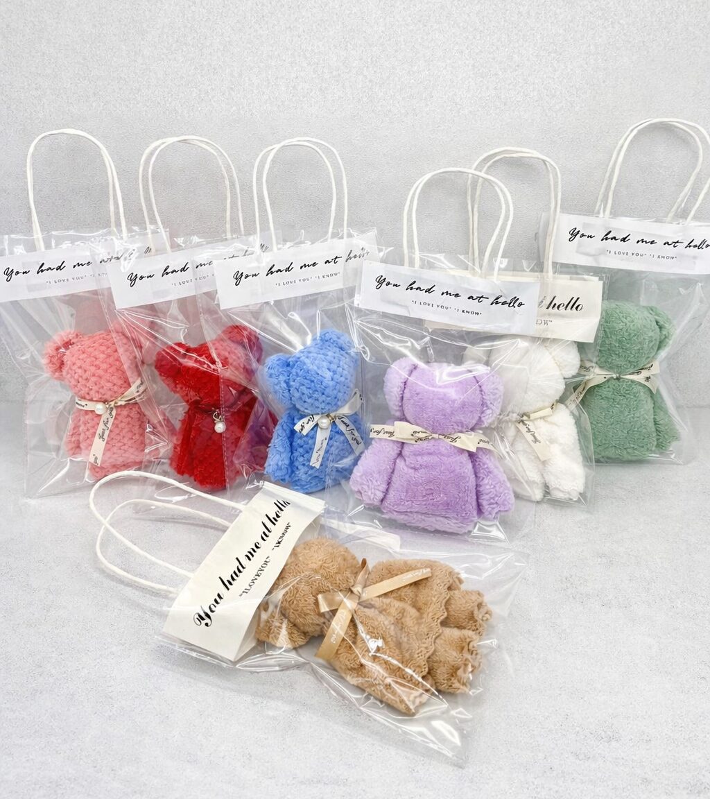 ведмеді Рушник-серветка "Ведмедик" (30*30) МІКС - Зображення 1