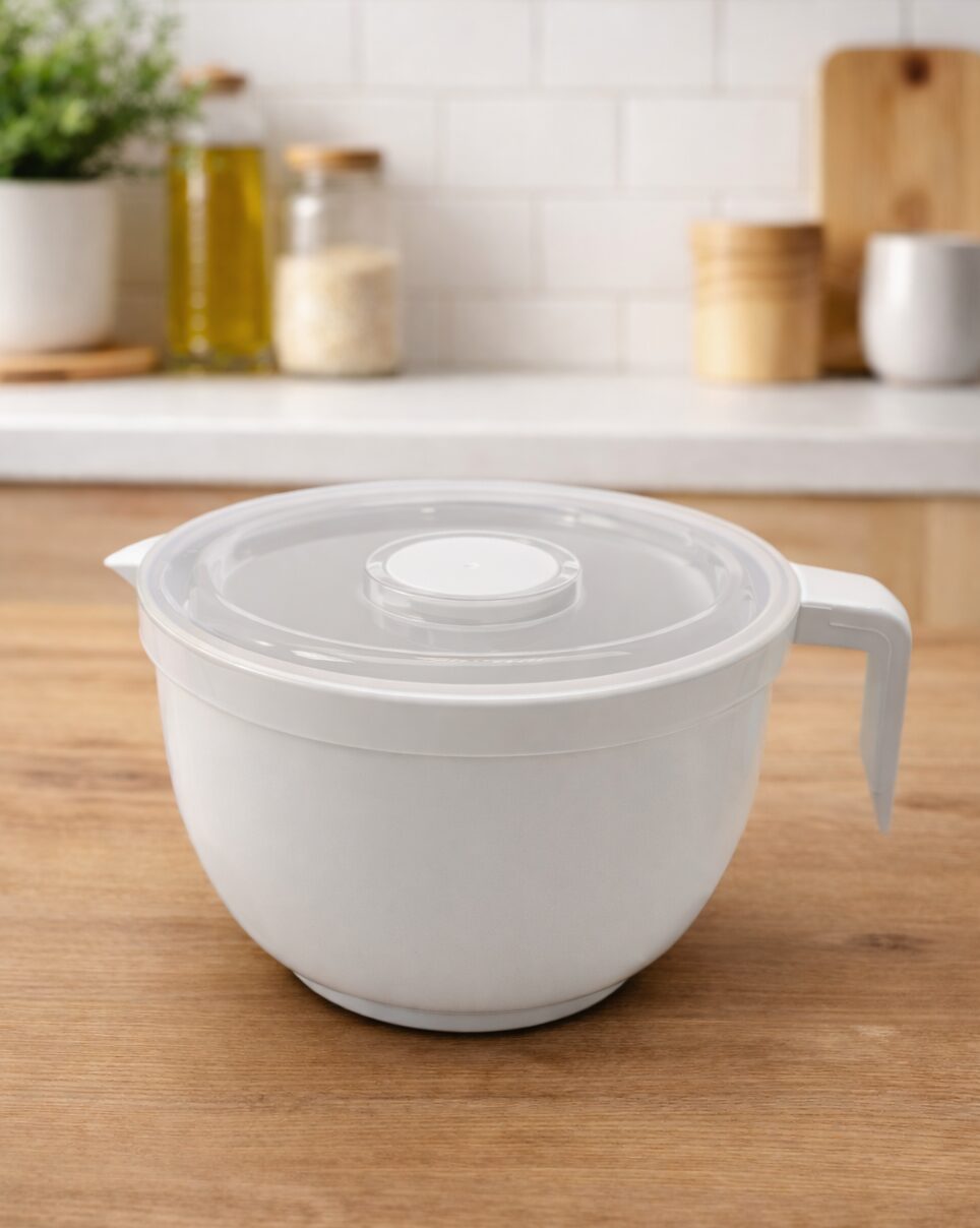 1126 1126 Миска для змішування з кришкою (міксерна) 3л UKSAN - Зображення 1