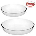 РОЗПРОДАЖ 236718 Дечка термоскло  кругла  2шт (2,4л;3,2л) "Firex" STENSON