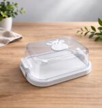 SA-495 Масльонка  прозора 0,7л (16х11,5х7,5см) Irak Plastik