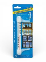 87907 Термометр на вікно білий ТО 100