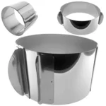 Форма складна (роз'ємна) 15-30см  кругла нерж.висока (10см) - Зображення 2