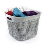 169 Кошик 36л(слонова кістка,сірий,пудра) UKSAN #