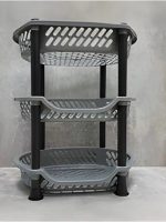 Полиця пластмасова у ванну (3 полиці) "ЕФ-ПЛАСТ"