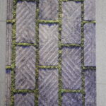 К-602-74 Коврик придверний принтований на гумовій основі(45*75)