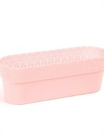 653  Горщик Белла 300 овальний 67-рожева пудра #