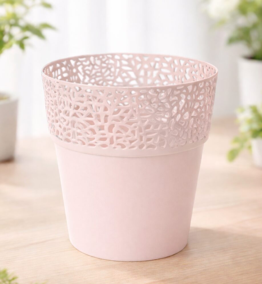 рож1 658 Горщик РОССА 170 67-рожева пудра # - Зображення 1