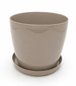 201+603 Горщик Магнолія з підставкою 135 44-таупе