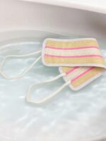 Мочалка BATH кольорова шнурок 35см