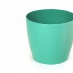 201+603 Горщик з підставкою Магнолія 135 смарагдовий #