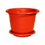 406+416 Горщик з підставкою "Натура 210" 31-теракотовий #