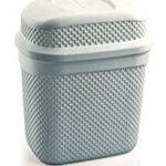 131 Відро для сміття 4л(кремовий,слонова кістка) UKSAN