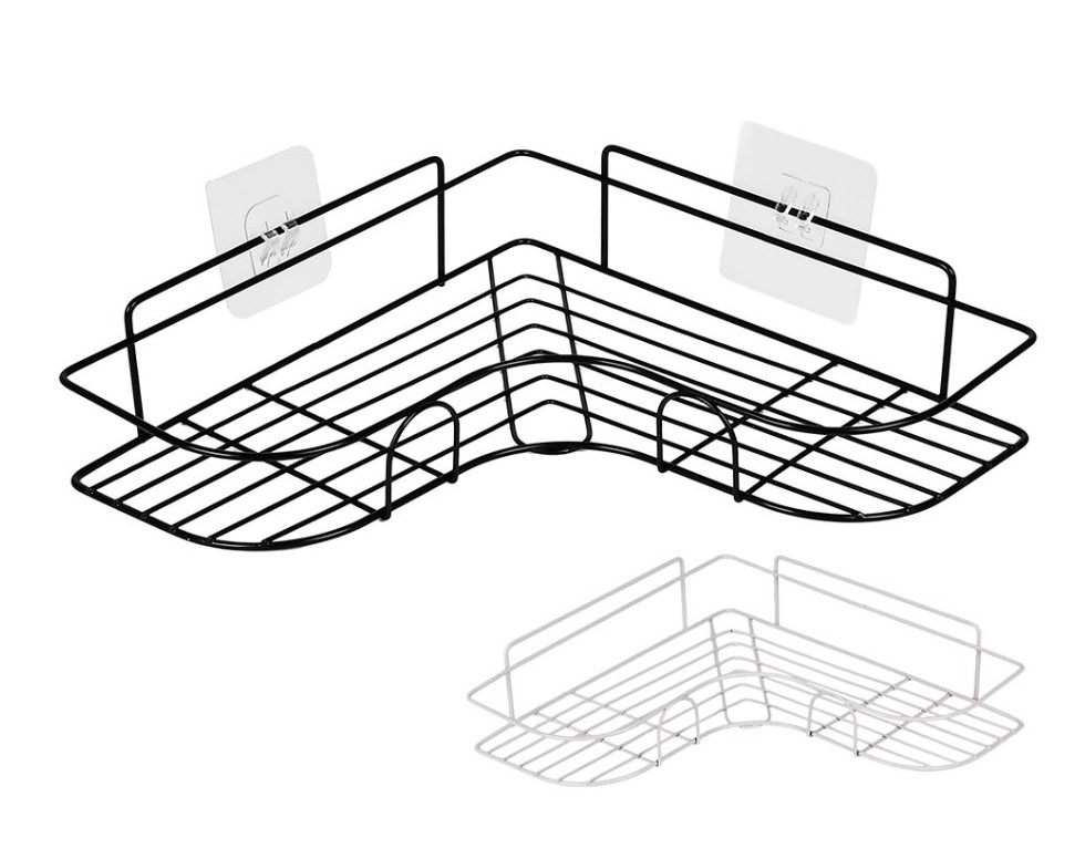 Знімок екрана 2025-12-16 165303 88728 Полиця у ванну кутова 26*26*5см Stenson - Зображення 1