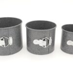 1119 А+ Набір форм для паски мрамор (3шт)