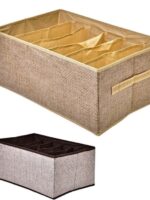 89765 Коробка-органайзер для зберігання білизни 6відд. 44**30*20 Stenson