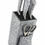 1003 А+ Набір ножів 7предм. марм. покриття