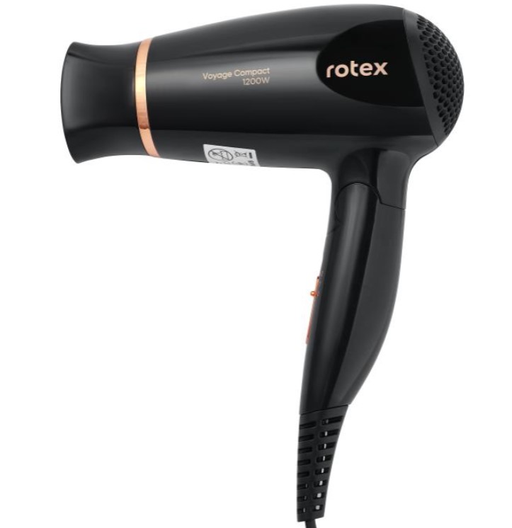 фе1 Фен RFF 122-B Voyage Compact 1200Вт Rotex # - Зображення 1