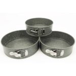 0034 А+ Набір круглих форм роз'ємних(3шт) (18х6,5; 20х6,5; 22х6,5)