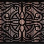 К-602-46 Коврик придверний принтований на гумовій основі(45*75см)