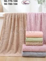 98-779 Рушник баня мікрофібра 70*140 6шт/уп