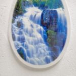 Сидіння для унітазу пластм. з малюнком Польща Водоспад