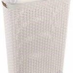 078 Корзина для білизни 50л слонова кістка UKSAN
