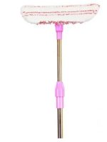 0081 Вікномийка мікроф.  з хромов. телеск. ручкою  Максус Плюс #