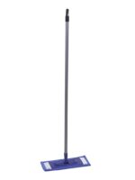 8042 Швабра мікрофібра 37см,метал.кий 110см Максус Плюс #