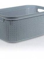 076 Кошик для білизни вязка 27л  UKSAN