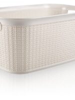 080 Кошик для білизни вязка 38л  UKSAN