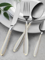 MR-1515G-24 Фраже (ложки+вилки) 24пр.