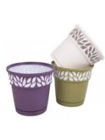 АК 618 Горщик для квітів з декором  2,25 л Akay