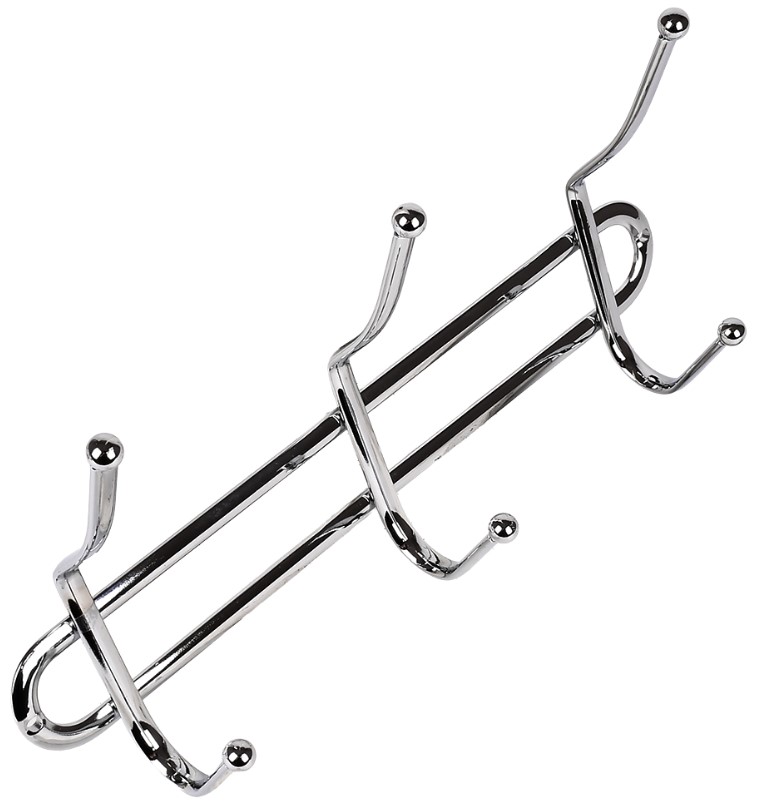 Знімок екрана 2025-12-17 151526 MH-0204 Вішалка хром 3 крючки STENSON - Зображення 1