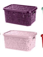 324 Кошик з кришкою 28л квезаль АЖУР