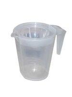 РОЗПРОДАЖ 2086 Кружка мірна 0,5л з фрешпресом Полімерагро