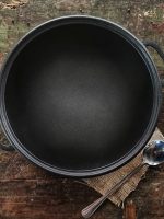 Т405Ук Казан чавунний узбецький ВОК 8л (в коробці) "S&T"