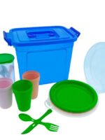 2068 Набір для пікніка Люкс на 6 персон( 28 предметний )  Полімерагро