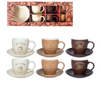 15100 Сервіз чайний 12 пр. Кав'ярня 260мл "S&T"