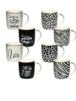 2183-30 Кружка 400мл Black and white S&T ( 8шт в уп )