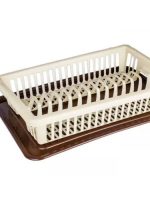 Сушка для посуду 1 ярусна Ажур R plastic