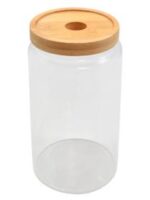 РОЗПРОДАЖ 00979-1,3 Банка з бамбук, кришкою 10*20см 1,3л STENSON